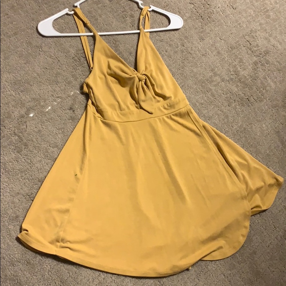 Small Yellow Romper Dress